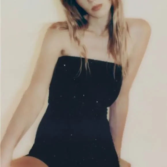 ZARA SHORT SPARKLY JUMPSUIT - Picture 6 of 11